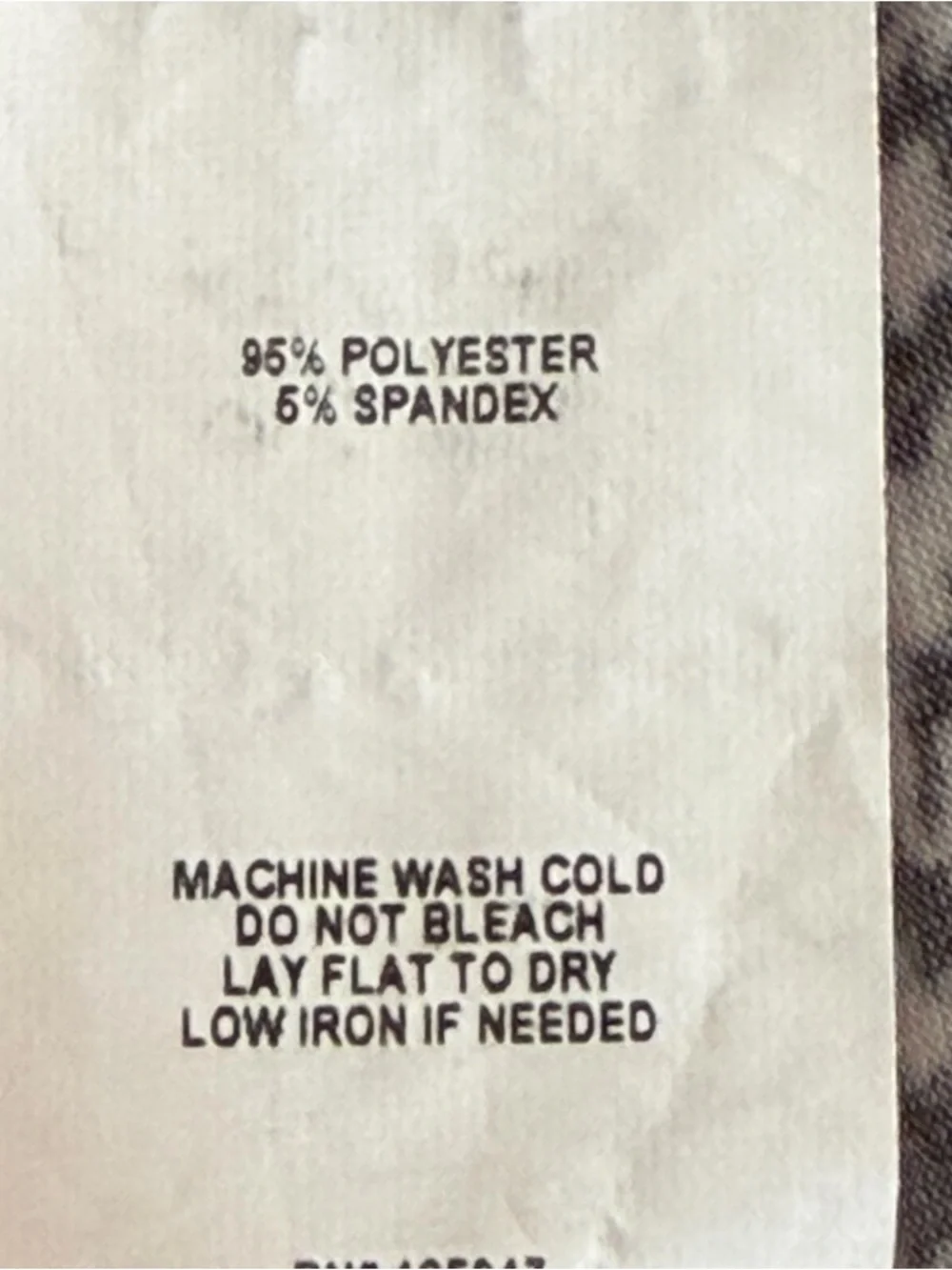 Cocomo Womens Chevron Print Top Size XL Black Gray Office Casual Stretch - Picture 7 of 8